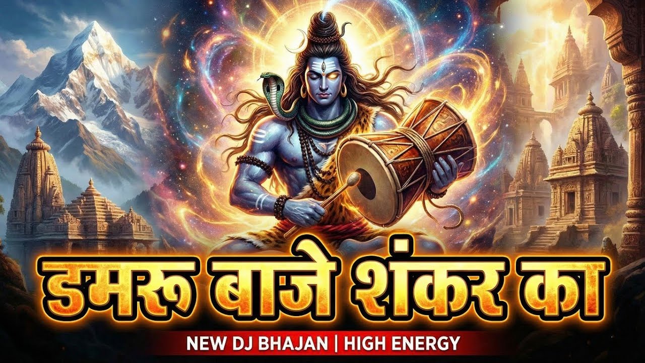 Damru Baje Shankar Ka 🕉️ New Shiv Bhajan 2026 | High Energy | Aatmik Beats Official