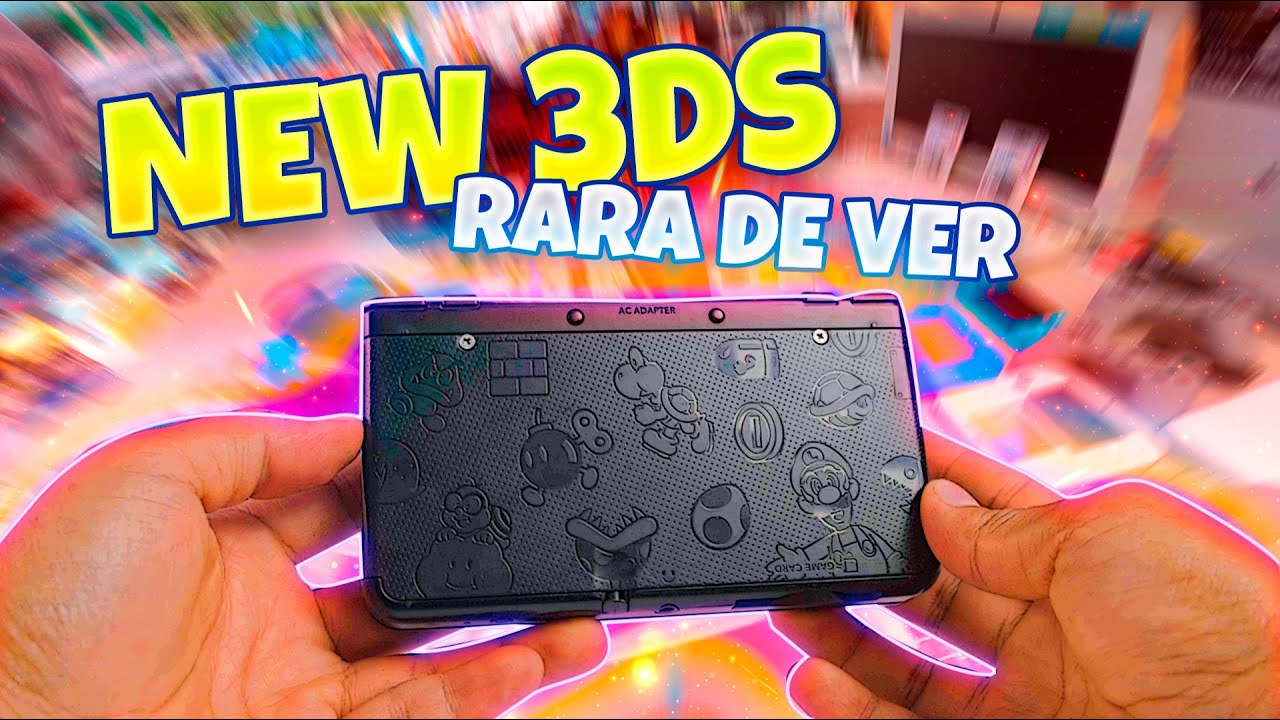 UNA NEW 3DS EDICION ESPECIAL DE MARIO BROS