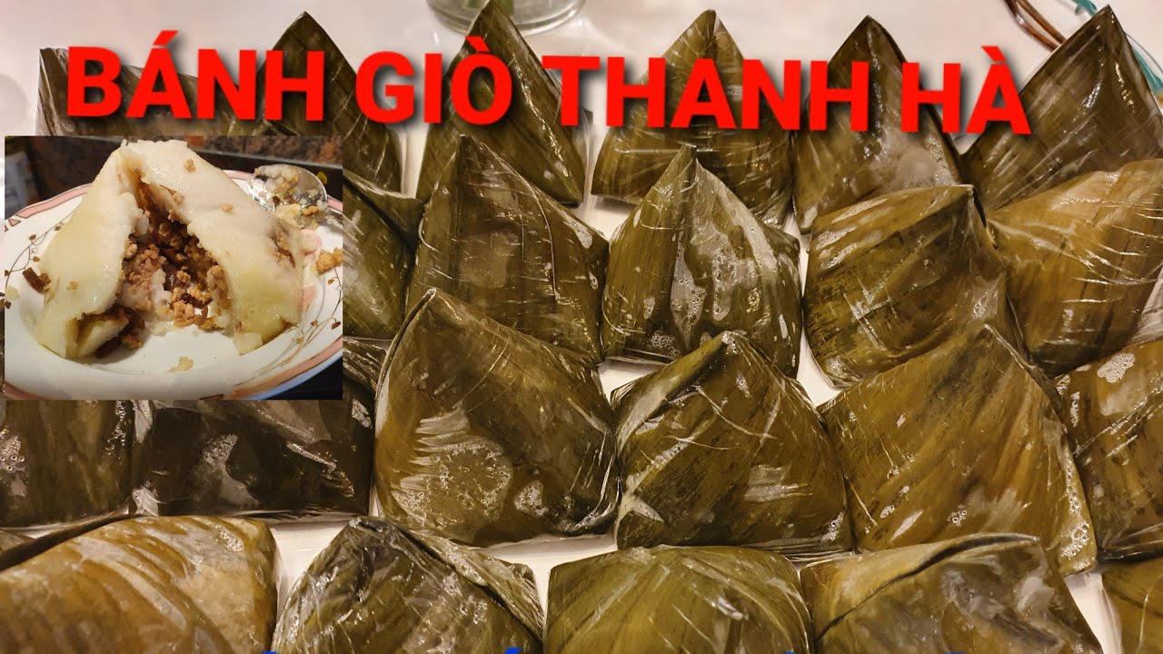 Cách làm Bánh Giò - Đơn giản tự pha bột tại nhà , thơm ngon mềm ..