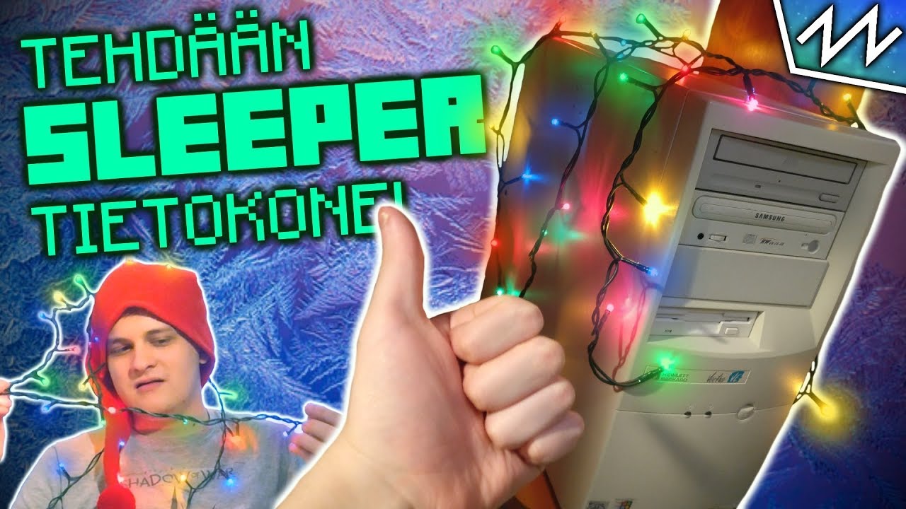 Tehdään Jouluinen Sleeper PC! - Pupun Nörttinurkkaus