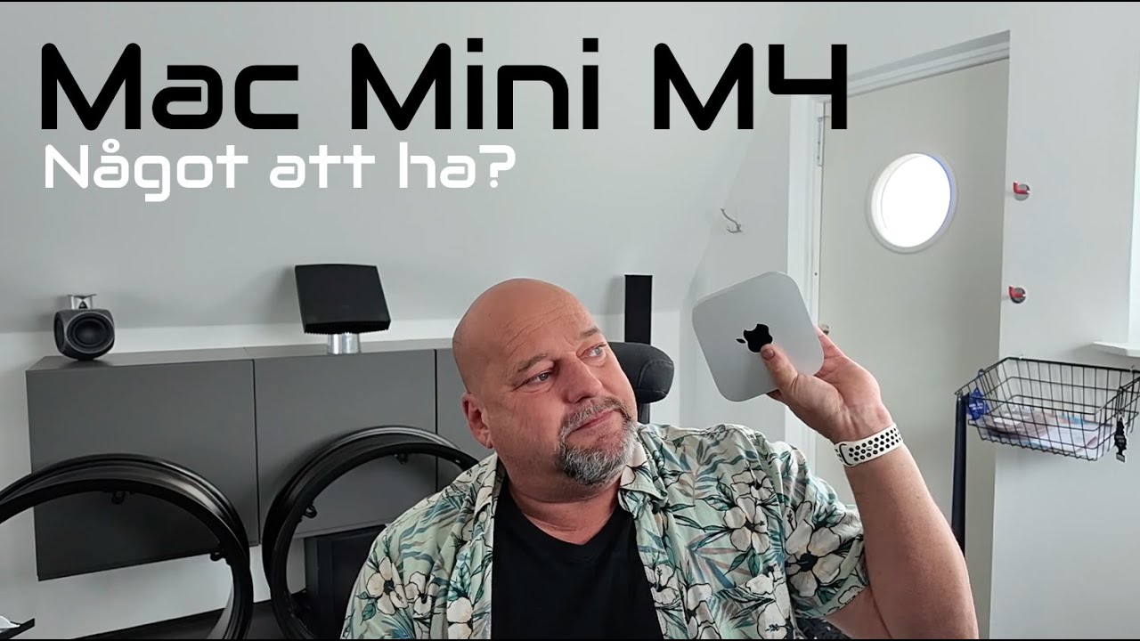 Mac Mini M4 (16/256) &ndash; Skall n&auml;sta PC bli en Mac?