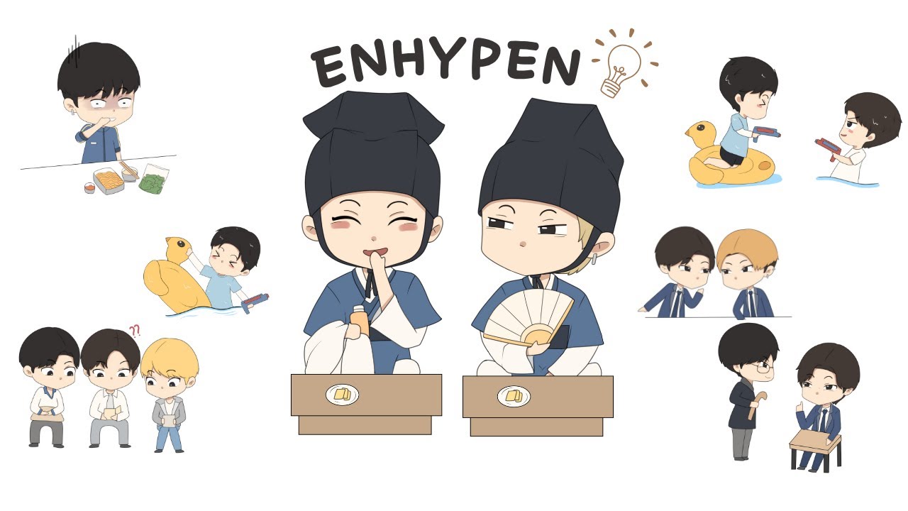 ENHYPEN Funny Moments (Chibi Version)
