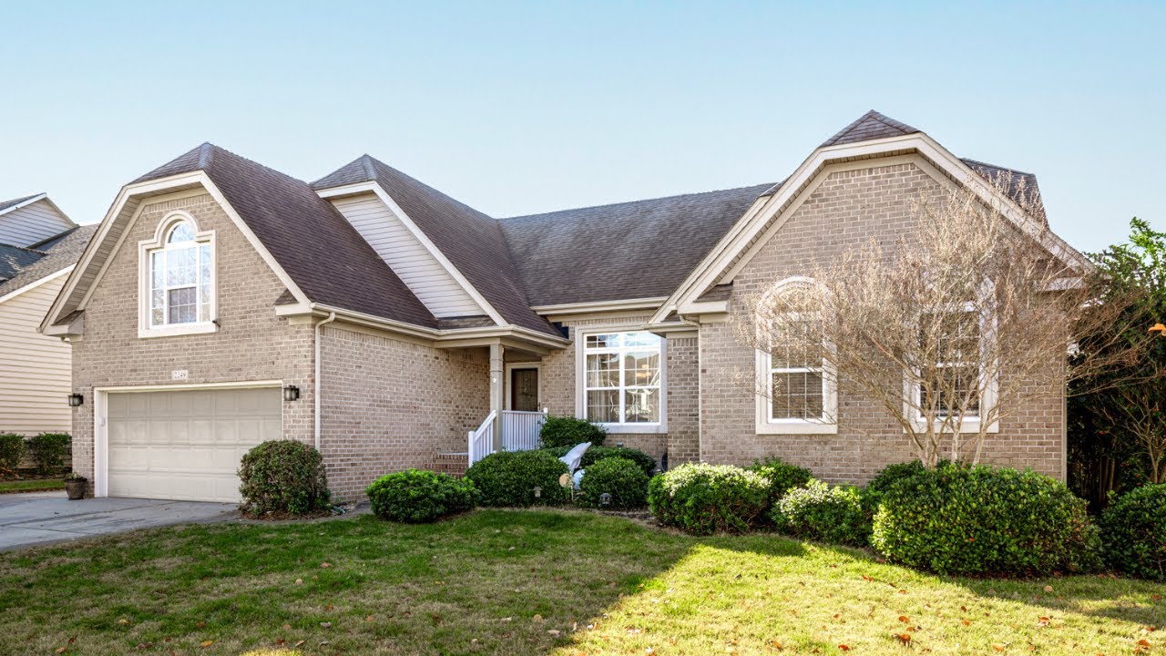 Modern Brick Ranch: Cozy Elegance & Updated Kitchen