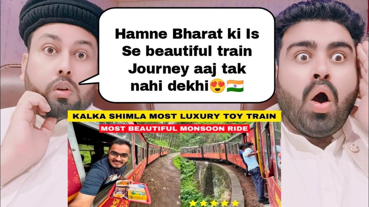 Most Luxurious Kalka Shimla Toy Train Journey in Monsoon | Best Train to Shimla with Food