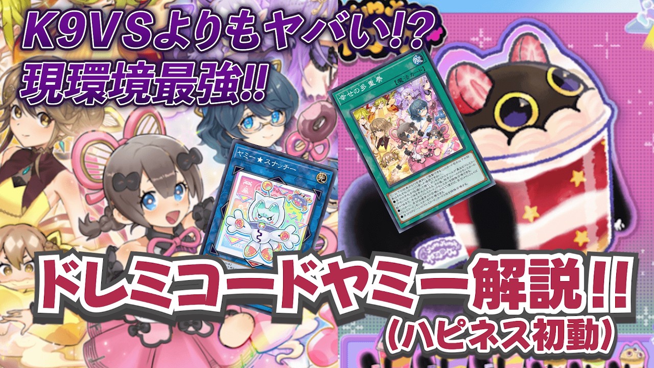 K9VSよりも強い!?最強タッグ現る ドレミコードヤミー(ハピネス初動)
