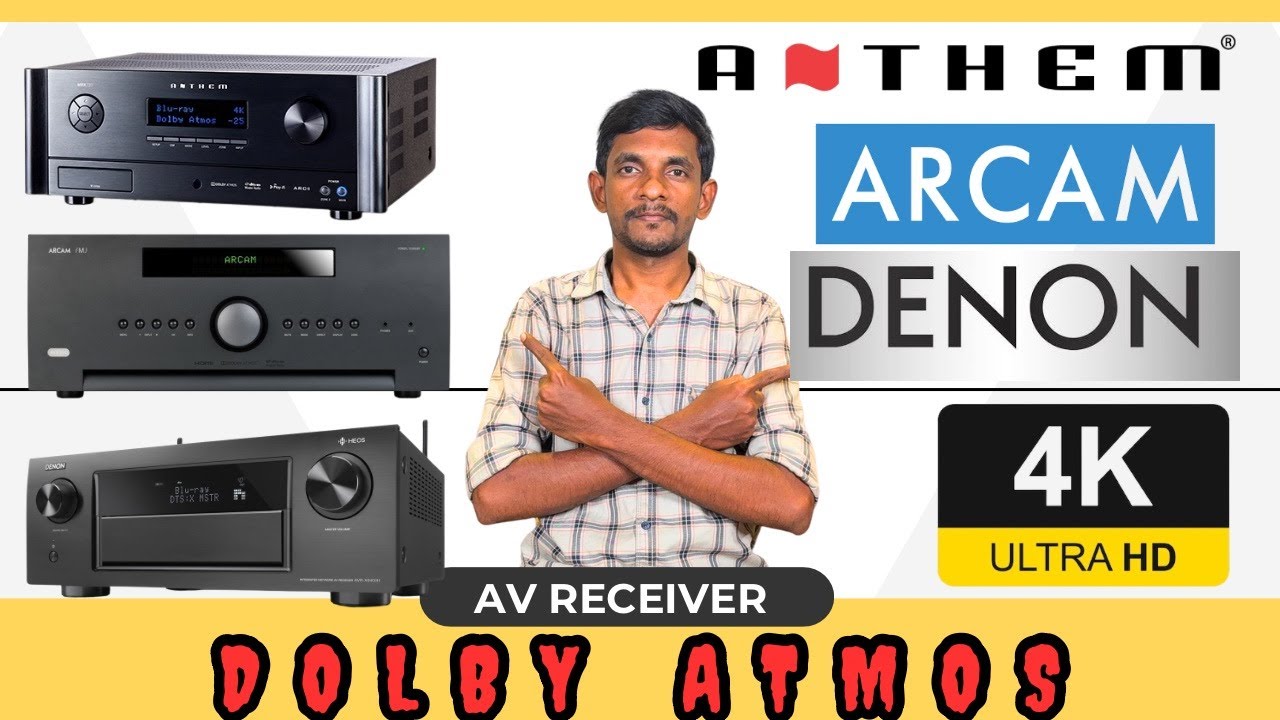 Premium Dolby Atmos Av Receiver Anthem & Arcam & Denon Sales 