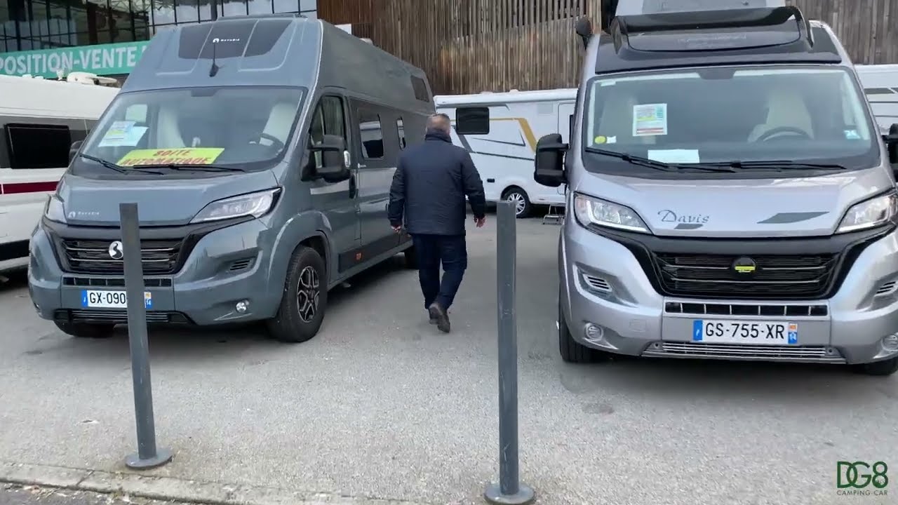 Installation de notre EXPOSITION de CAMPING-CARS, FOURGONS et VANS à CAEN du 06 au 11 novembre 2024