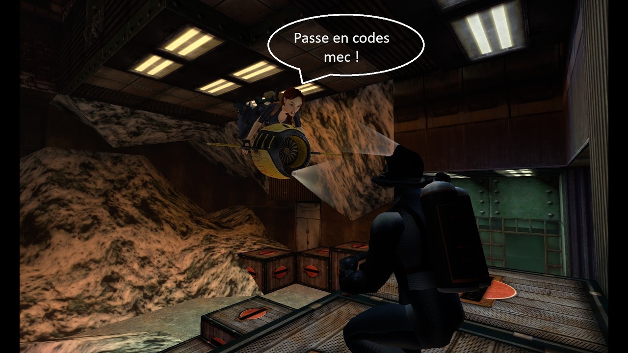 TR3 remastered-Le portail du Lude-Trophée speedrun-glitch-7m38s