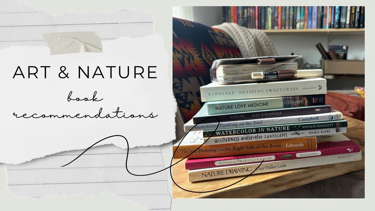 My Favorite Nature Journaling and Drawing Books!