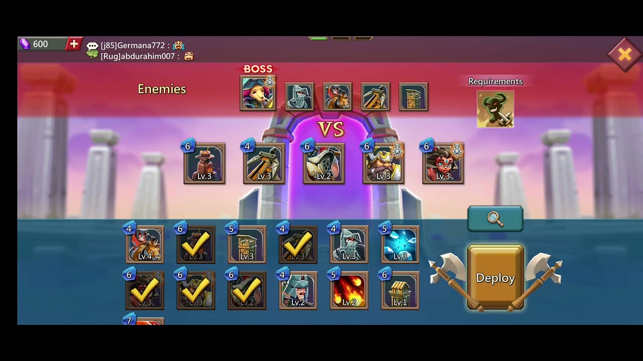 #27 Change the team | Lords Mobile: Kingdom Wars [Chapter 2, Stage 1]
