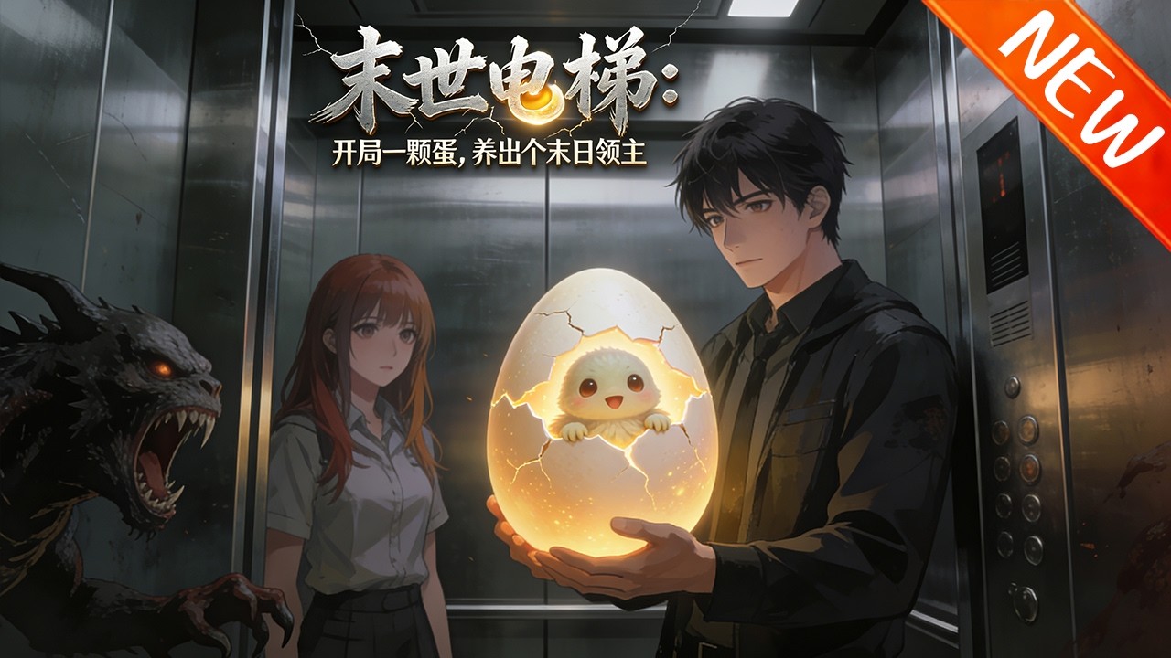 💥【新番上线】《末世电梯：开局一颗蛋，养出个末日领主》末世电梯求生，林枫凭预知异能，携迅猛龙战宠，从教室砍到反攻源头，养龙建堡逆袭末日！#战斗 #斗破动漫 #逆袭 #逆袭