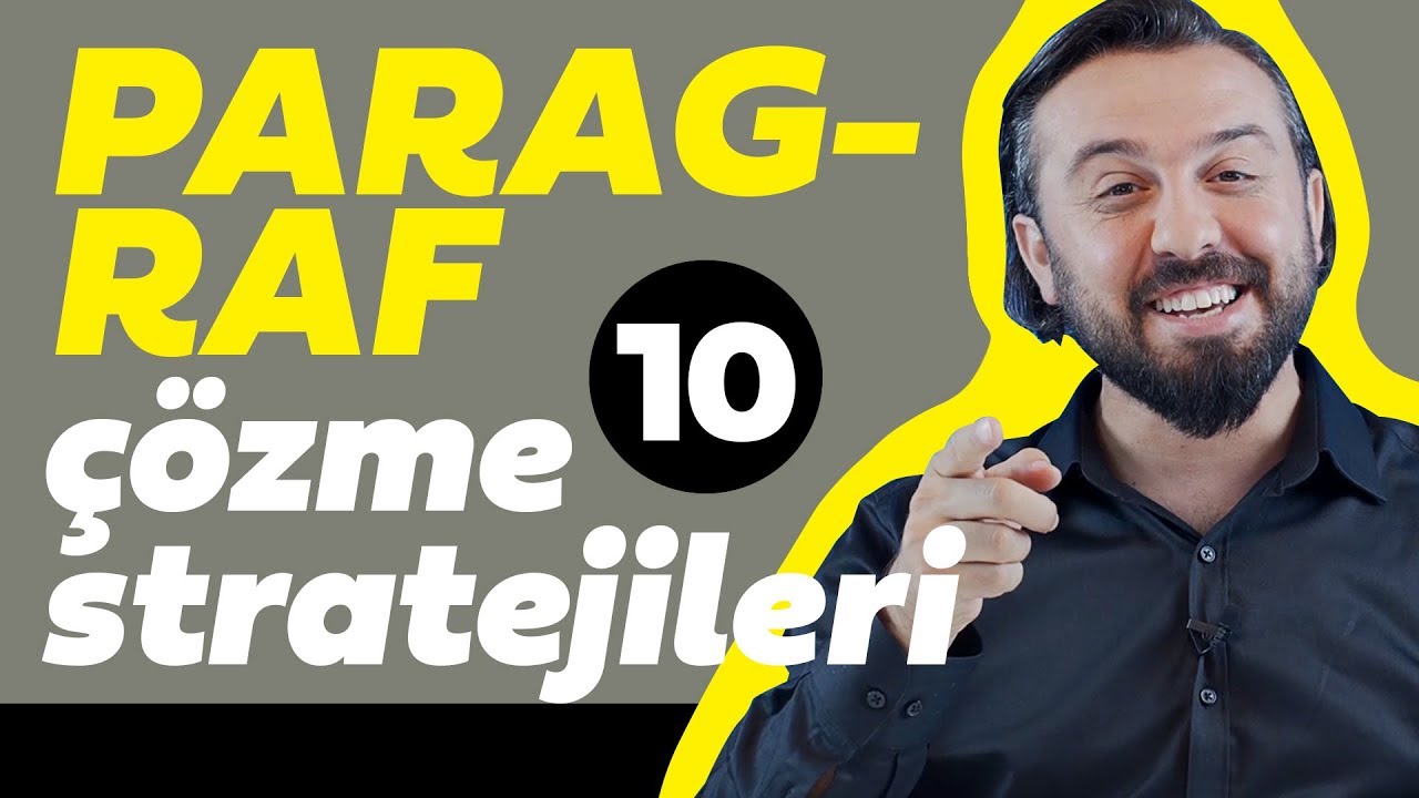Paragraf Çözme Stratejileri 10 - 