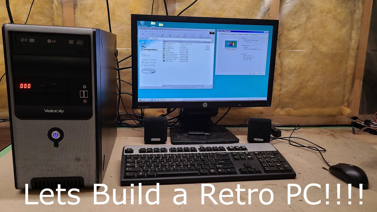 Sit back and relax!  Lets build Retro PC with Windows 98 SE
