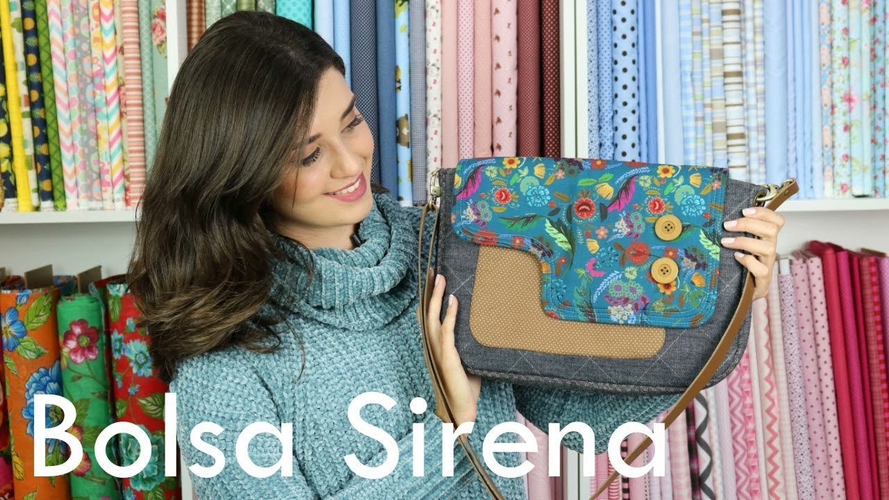Aprenda uma bolsa LINDA! | Bolsa Sirena | Carol Vilalta