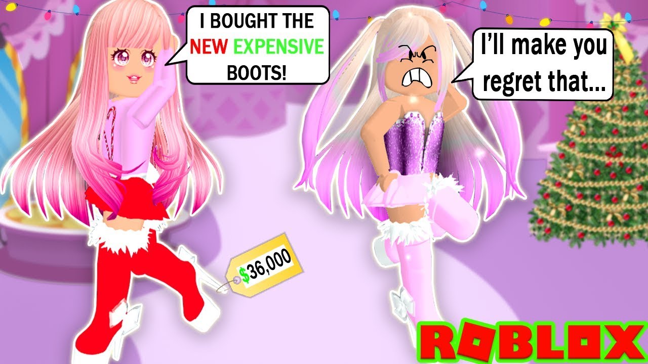 She Bought The NEW Most Expensive Boots To Rub It In My Face... So This Is What I Did - Royale High