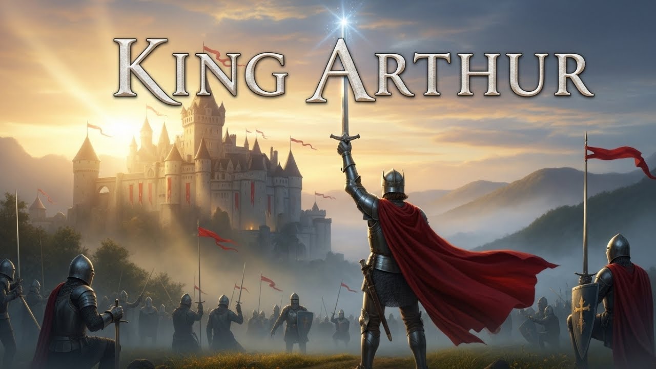 The ENTIRE Story of King Arthur's to Fall Asleep | AI tools as assistants VOICE, IMAGES