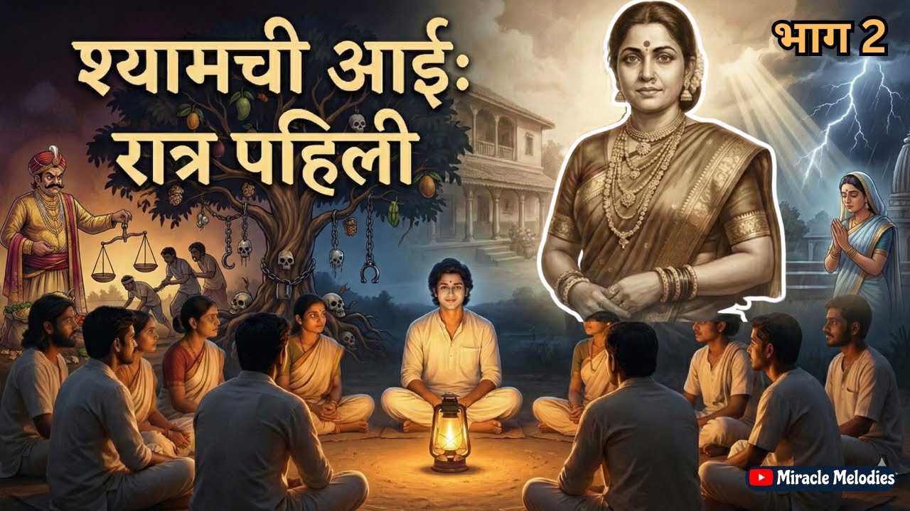 श्यामची आई | साने गुरुजी Shyamchi aai part 2 | श्यामची आई: रात्र पहिली खोतांचा शाप आणि आईचे सौभाग्य