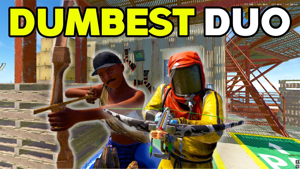 How the DUMBEST DUO Gets Rich on Wipeday... | Rust