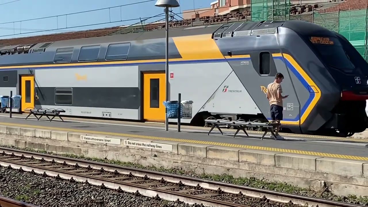 Treni tra le stazione di Pontedera e Cascina con transiti￼