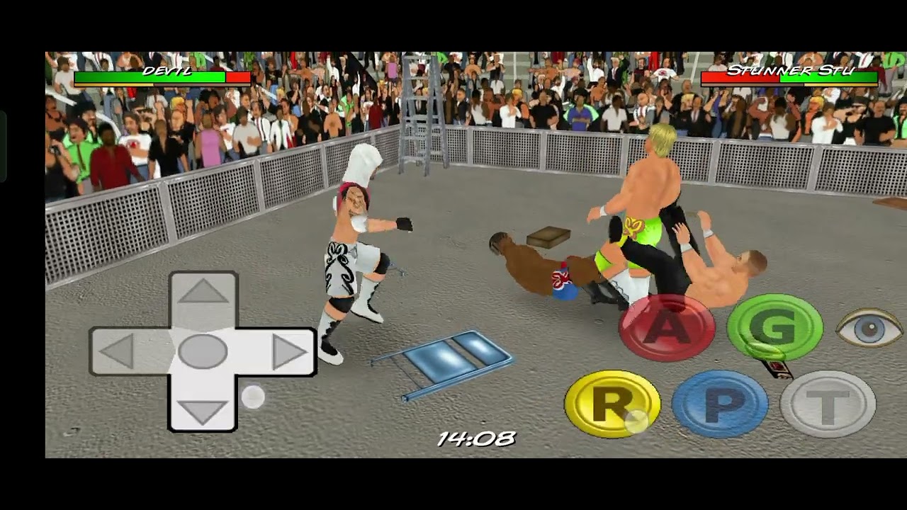Without ring open ground two vs two street fight