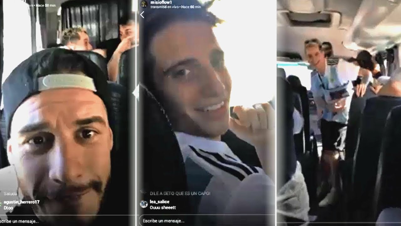 Misionero, Dtoke, Skone, Papo, Chuty & Wos bromeandose Previo a Lollapalooza Red Bull 2018 Argentina
