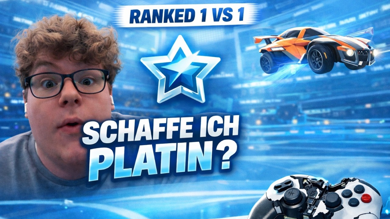 Schaffe ich ENDLICH Platin in 1s Ranked ? in ROCKETLEAGUE | Rage 👉Brache Neuen Controller | Ungesund