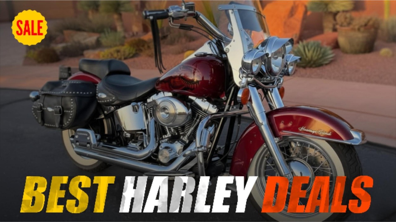 10 лучших предложений на мотоциклы Harley-Davidson в США прямо сейчас