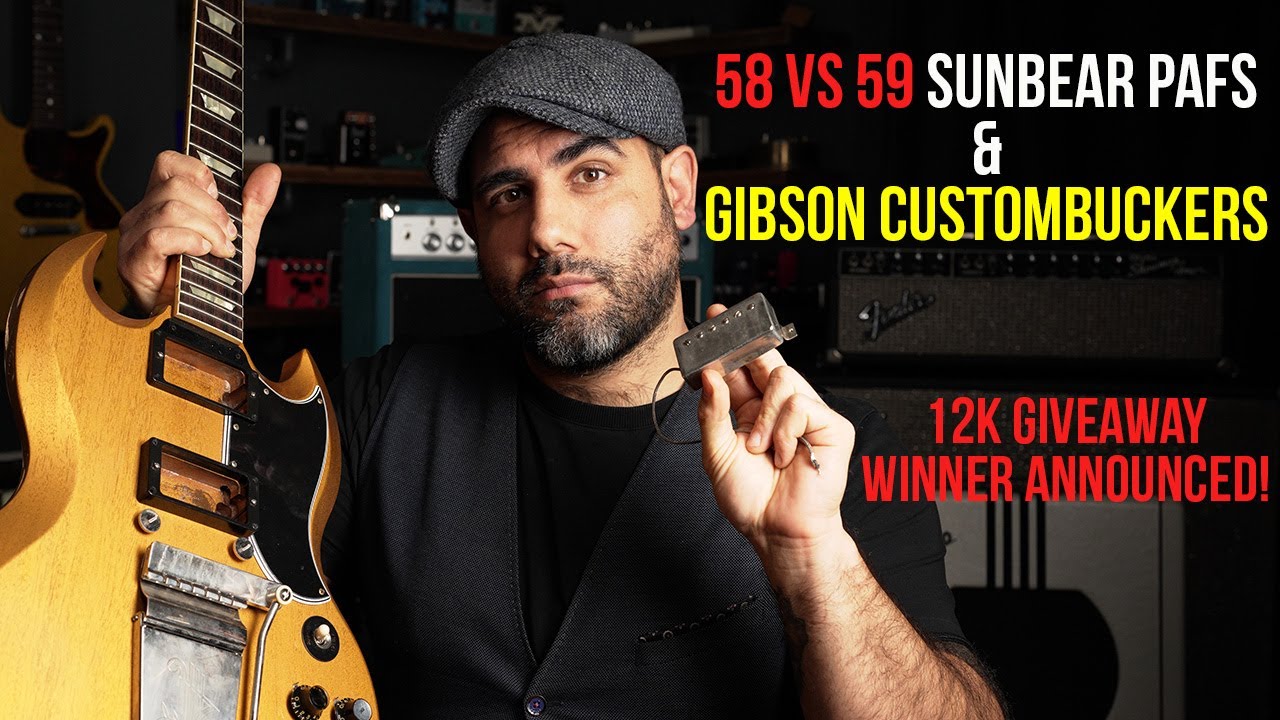 Which Will I Prefer? Sunbear PAFS 58 vs 59 & Gibson Custombuckers