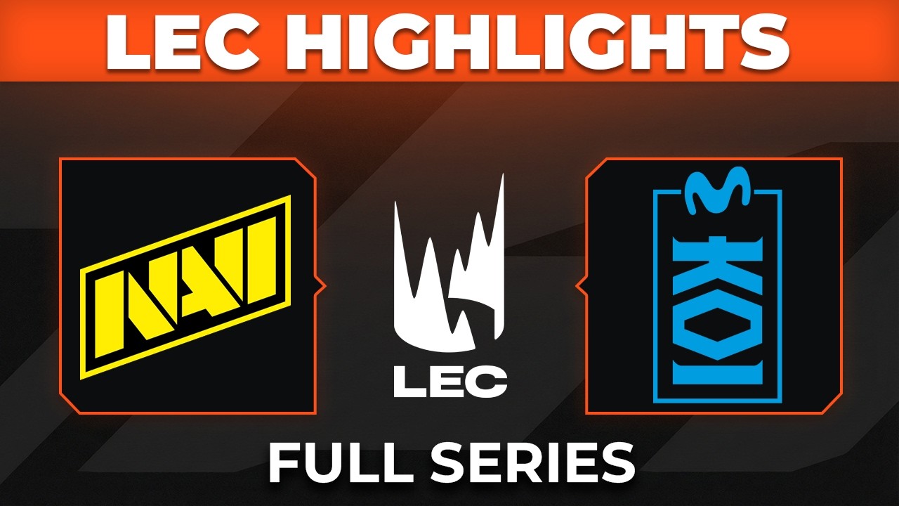 NAVI vs MKOI Highlights ALL GAMES | LEC 2026 Playoffs Upper Bracket | Natus Vincere vs Movistar KOI