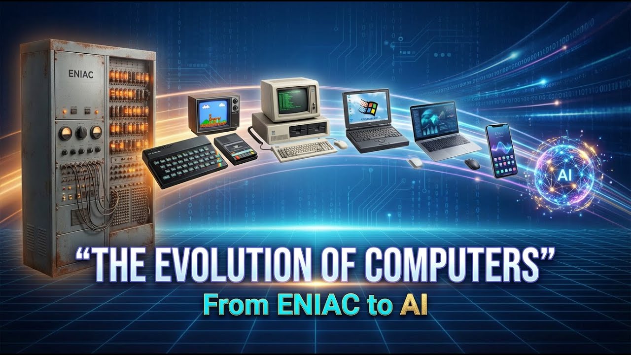 The Evolution of Computers: From Room-Sized Machines to AI in Your Pocket
