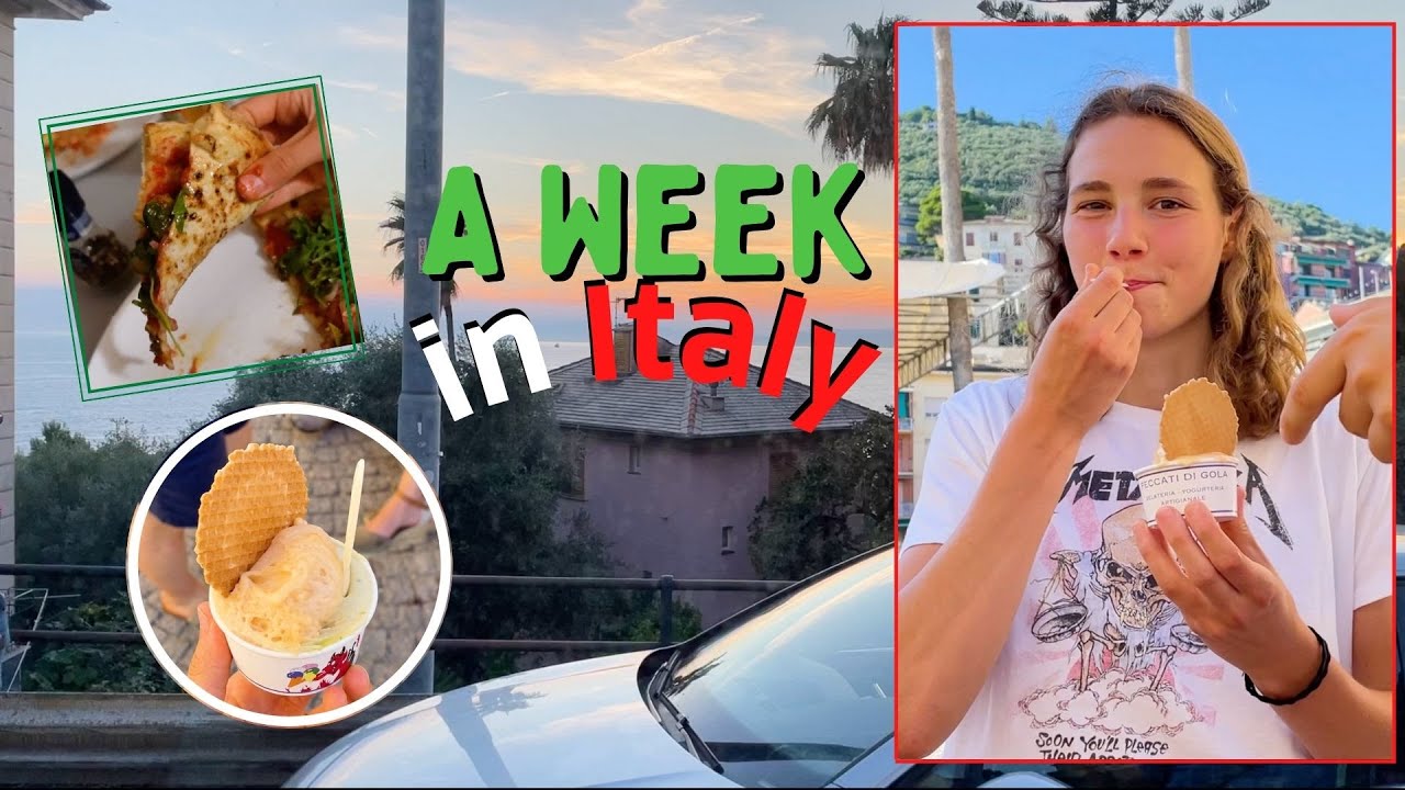 (Werbung) ITALY VLOG pt.1 🇮🇹🍦 Gelato, pizza, pasta...😍