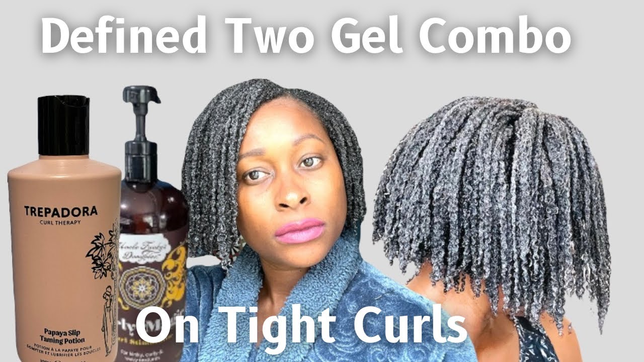 Weekly Wash N Go on Tight Curls✨UFD and PAPAYA SLIP✨