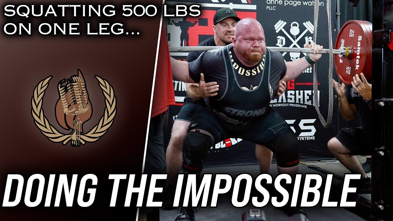Doing the Impossible - Squatting 500 lbs as an Amputee Athlete - Matthew Hill and Austin Douglas