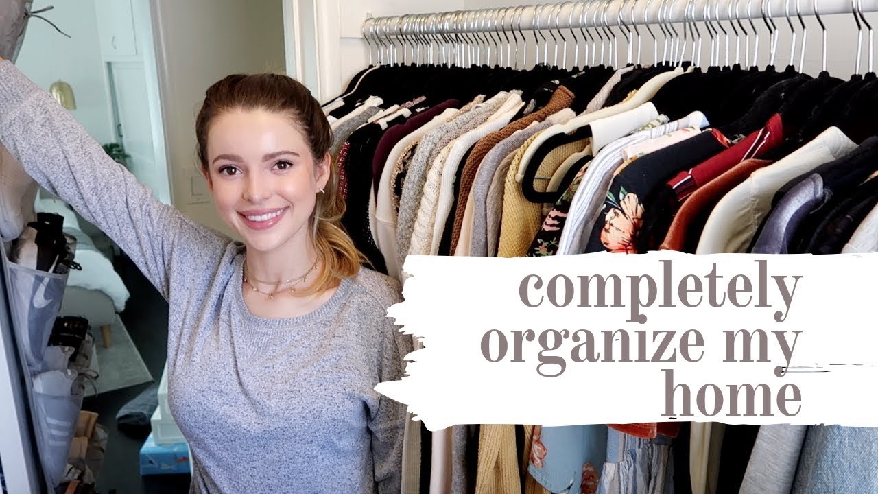 COMPLETELY Organize My Home With Me!