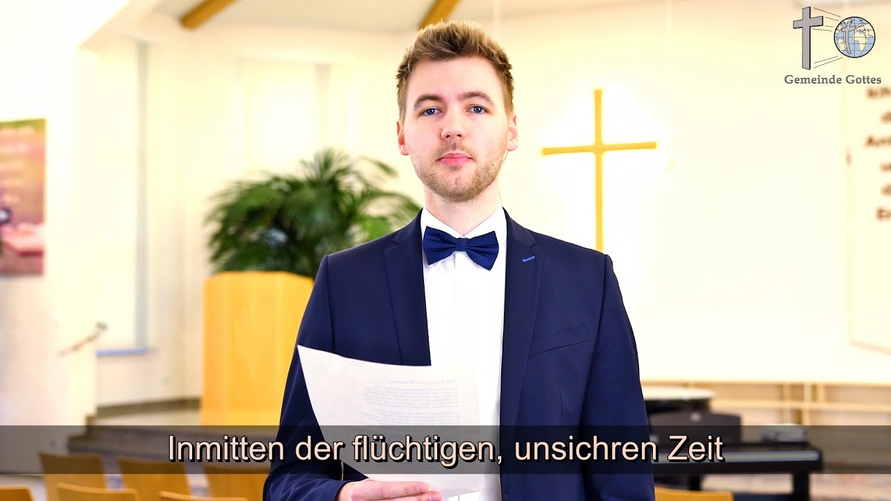 Gedicht - Inmitten der flüchtigen, unsichren Zeit / Das Kreuz von Golgatha