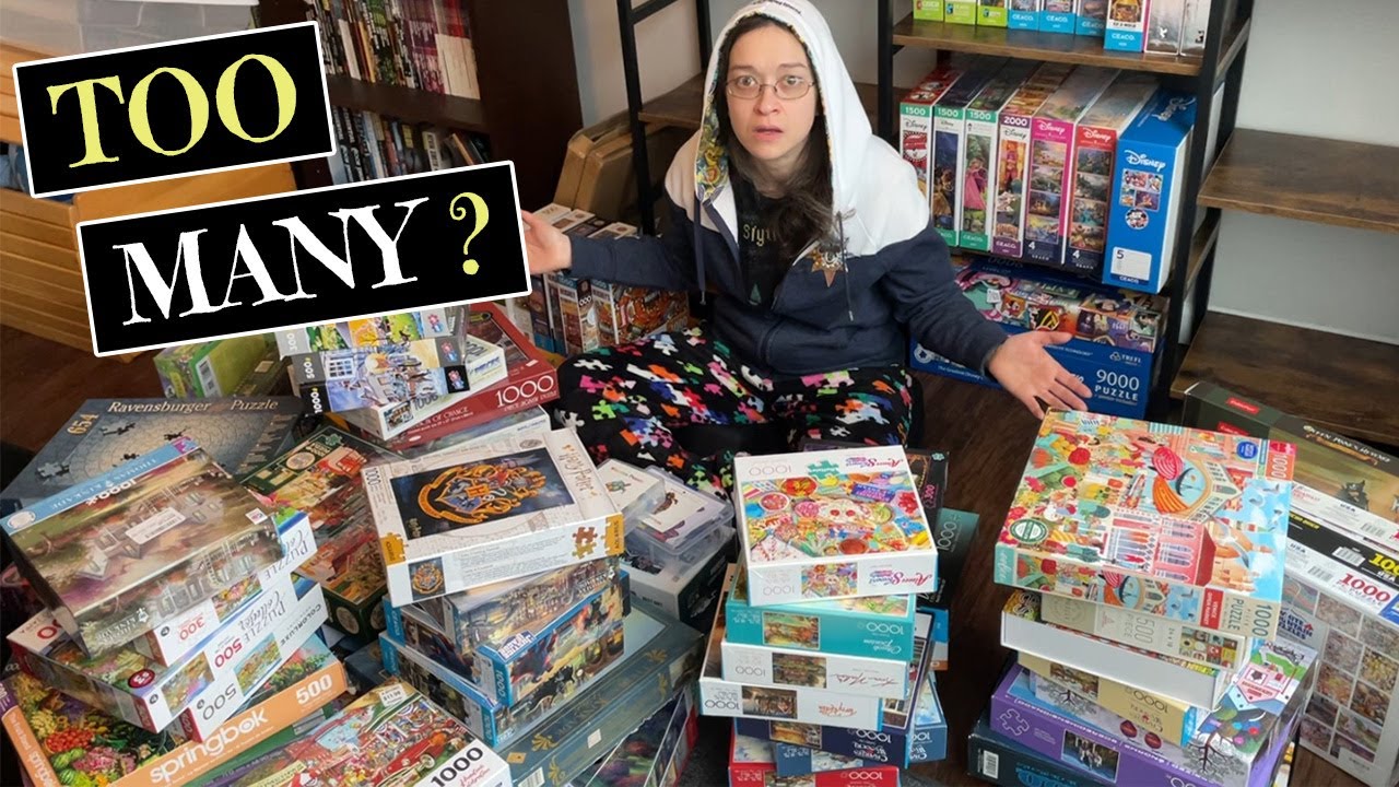 From Chaos To Order. Chatting And Scanning Through My Puzzle Room.