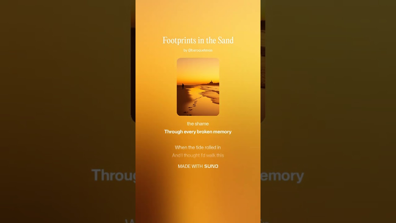 Footprints in the Sand
