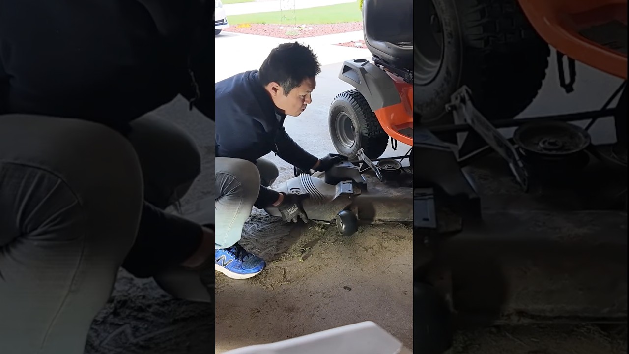 Easy Way to Remove Mower Deck in 10 Mins