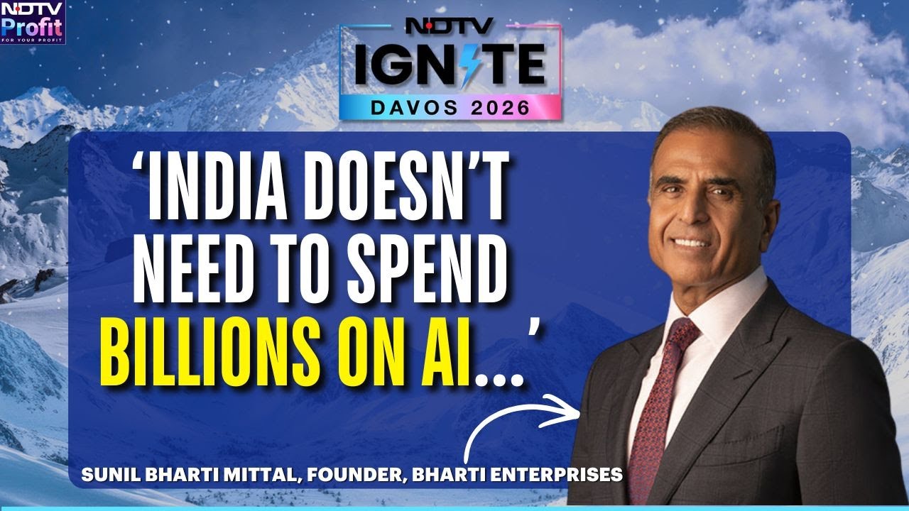 Davos 2026: From Donald Trump, US-India Trade Deal To AI Boom; Sunil Mittal Weighs In