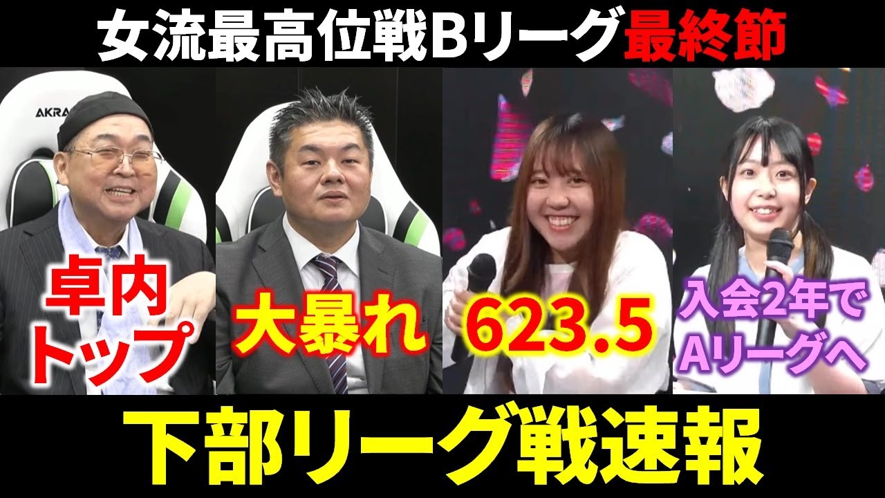 【下部リーグ戦速報】菅野真由、歴代最高スコアの623 5ptで圧倒的昇級！(10月19日～25日版)【麻雀/Mリーガー/解説】