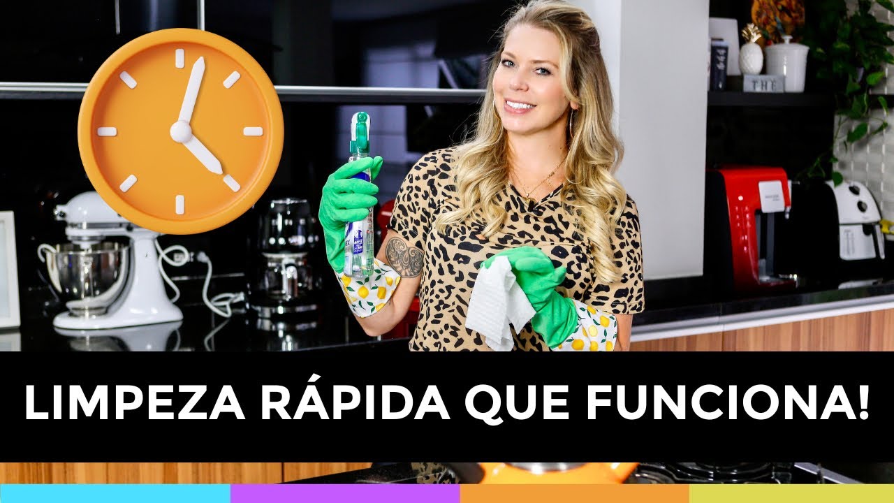 ROTINA DE FAXINA DIÁRIA E RÁPIDA! DICAS PRÁTICAS PRA MANTER A CASA SEMPRE LIMPA! 