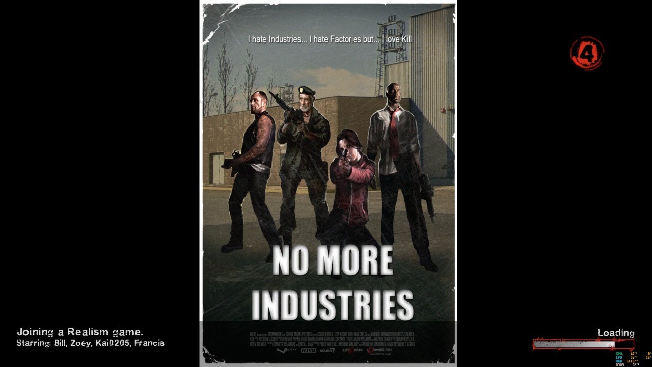 [Left 4 Dead 2] No More Industries 2 | Full HD 60fps | Night Owl VN