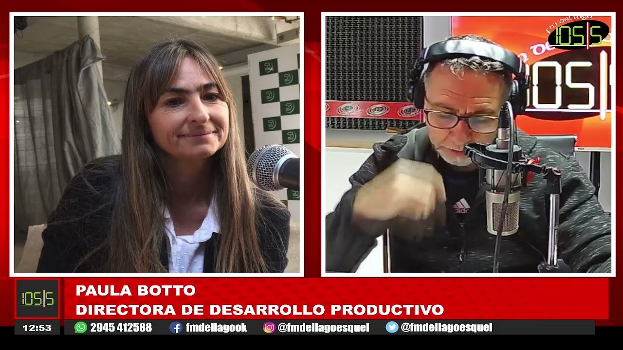 Paula Botto, directora de Desarrollo Productivo en Esquel