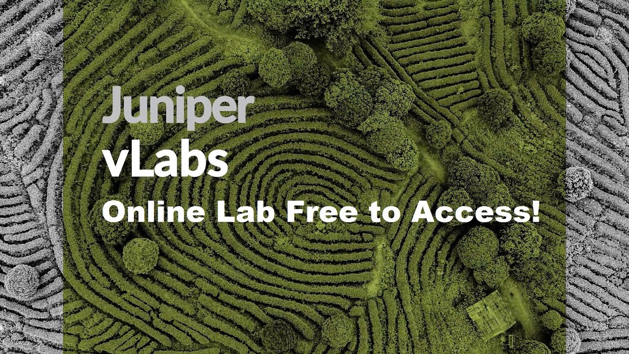 Juniper vLabs - Online Lab Free to Access! (Backsound Music)