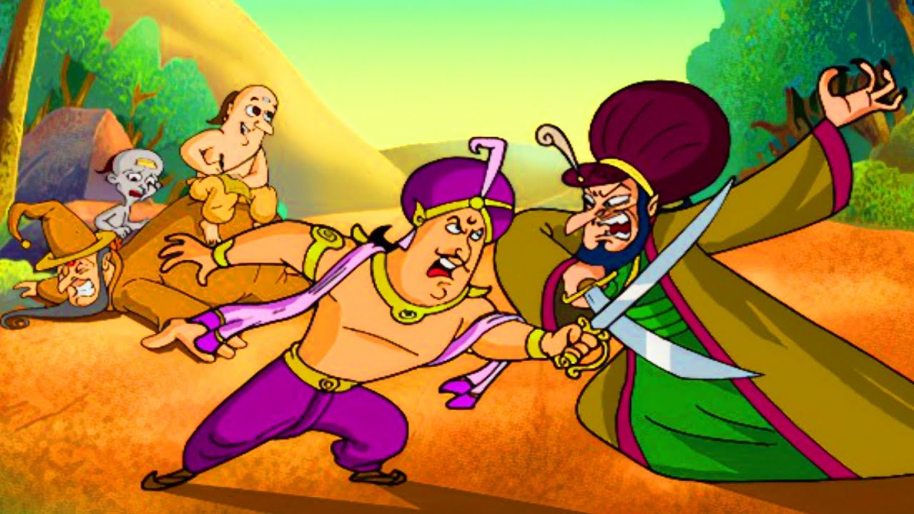 Tenali Raman Hindi बचाव Funny Stories Inspirational & Motivational funny comedy Animated Stories