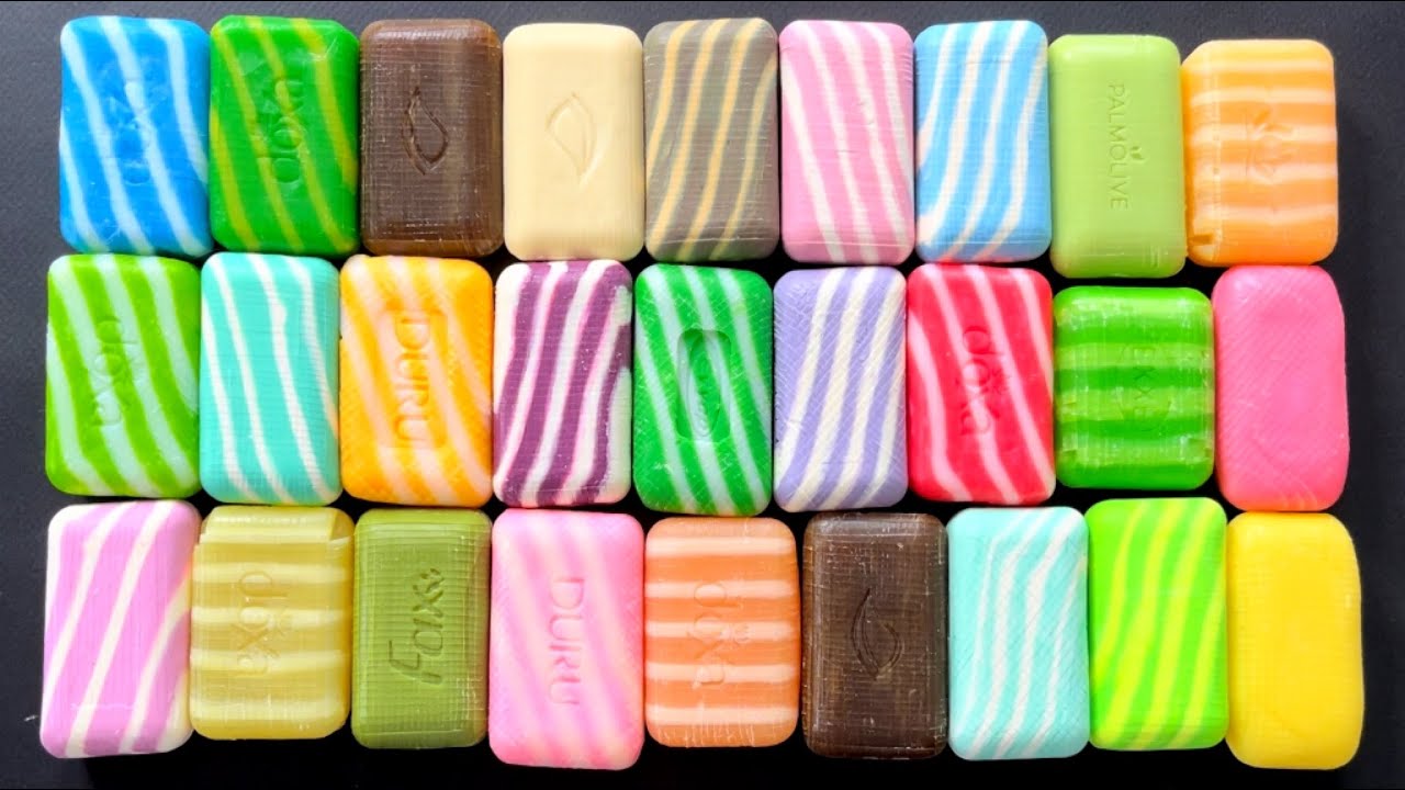 Soap CUBES | Dry Soap Cutting | ASMR SOAP | #soapcarving #sabun *617