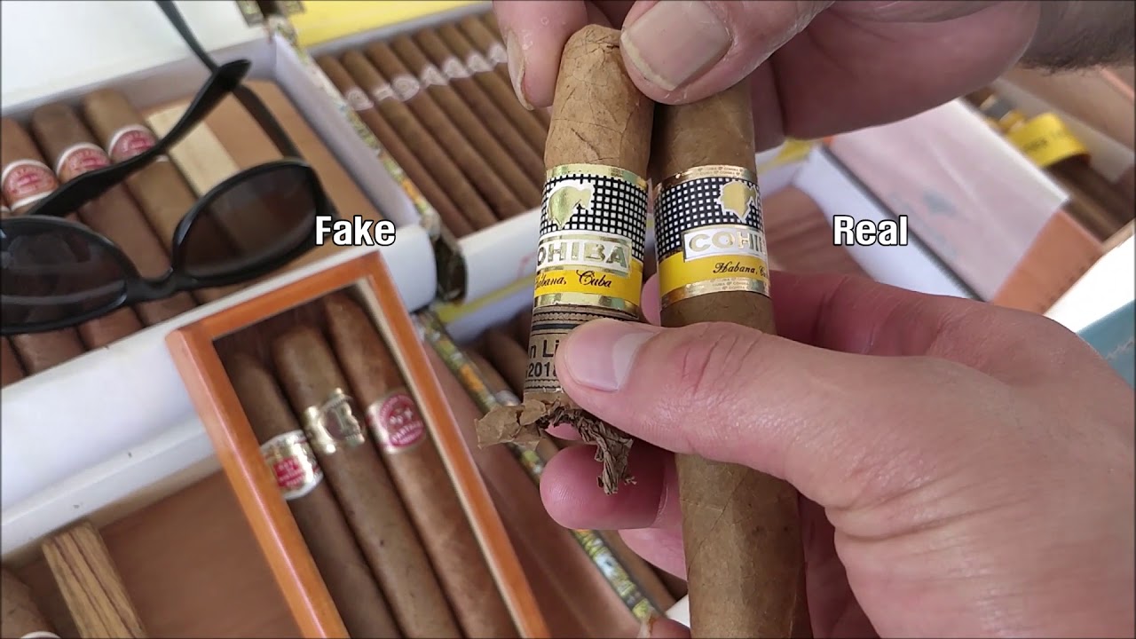 How tell a fake / real Cohiba Cigar
