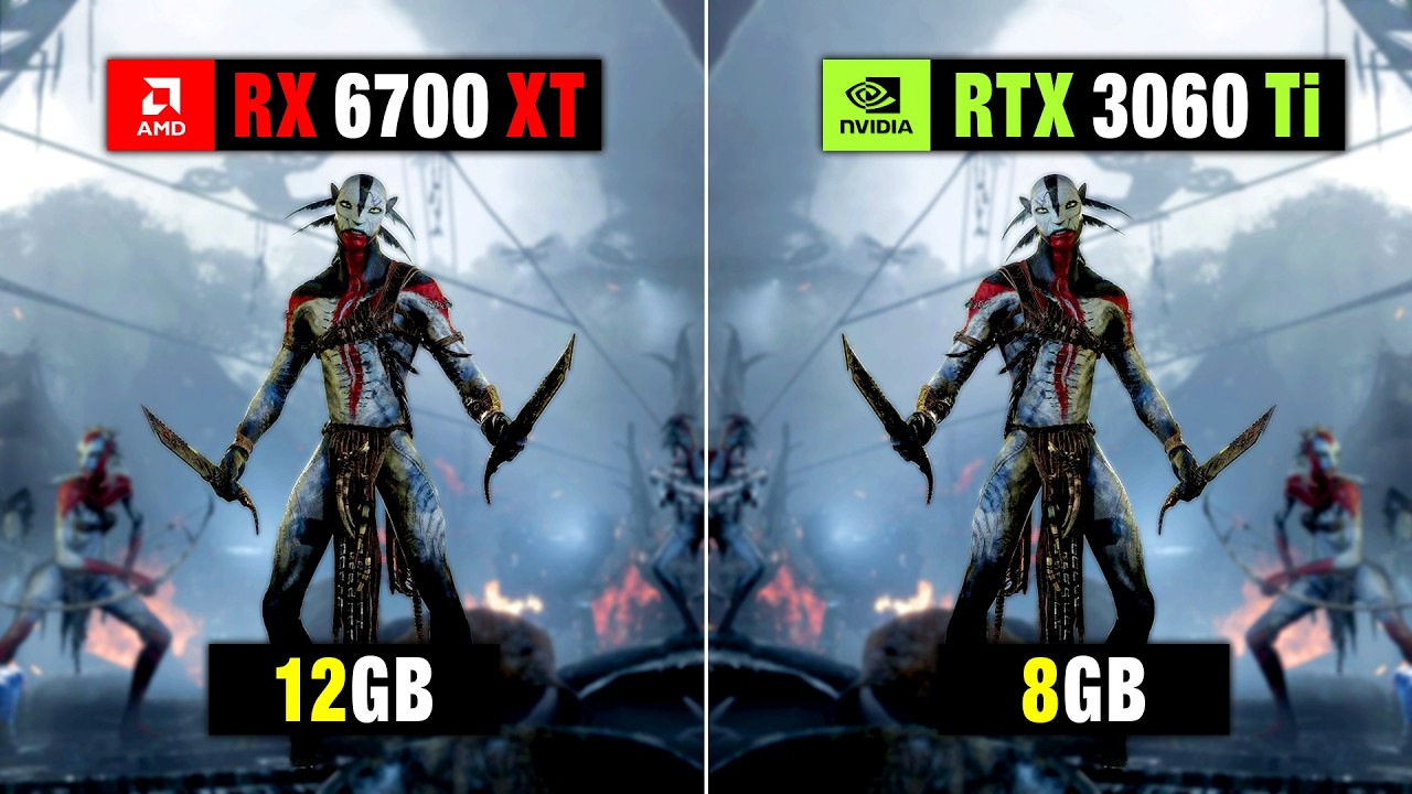 RX 6700 XT vs RTX 3060 Ti - 11 Games Tested in 2026
