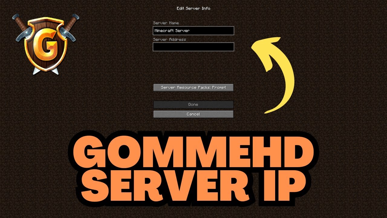 Minecraft GommeHD Server IP 2024