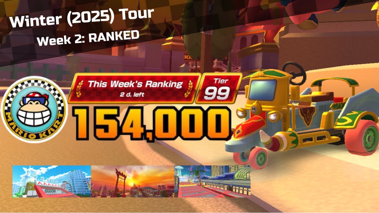 Mario Kart Tour | Winter (2025) Tour: Week 2 Ranked Cup